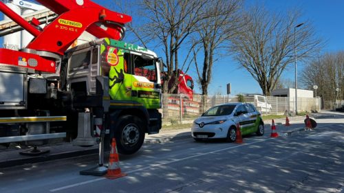 ZOE electrique sur chantier